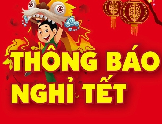 Thông Báo Nghỉ Tết Nguyên Đán Bính Thân 2016